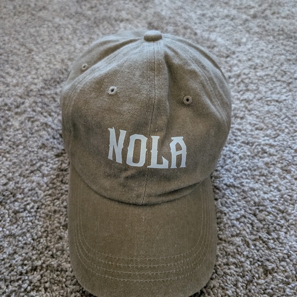 NOLA Olive Green Cap